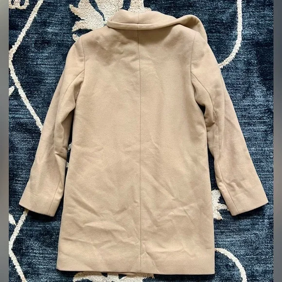 ARITZIA Wilfred The Cocoon Coat Wool Cashmere Size Small Camel Color - Picture 3 of 14